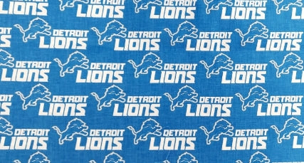 Door Draft Stopper, Cedar Filled, Draft Stopper, Detroit Lions