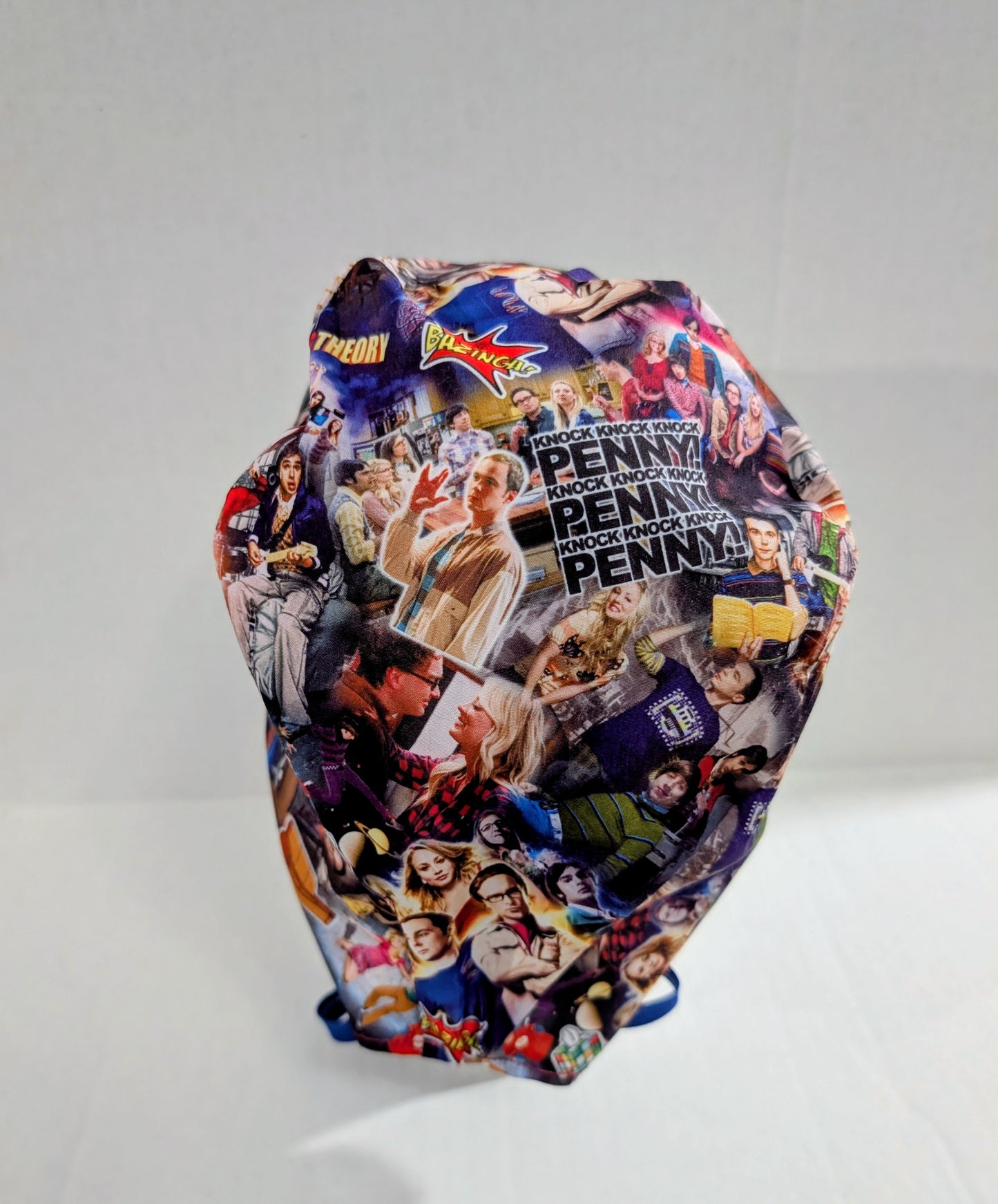 Big Bang, Skull cap, Doo Rag, Scrub Cap, Surgical Hat, Chemo Hat