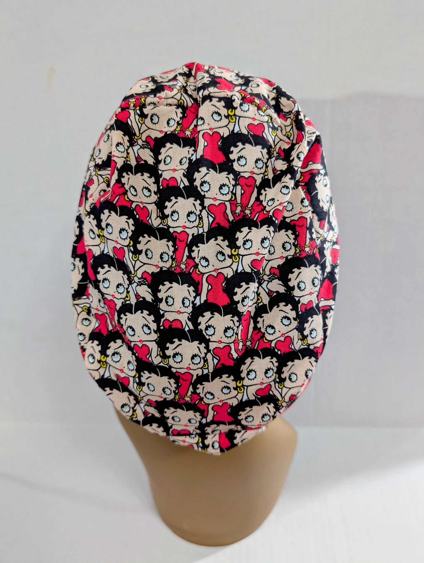 Scrub Cap, Surgical Hat, Euro Style Scrub Cap, Betty
