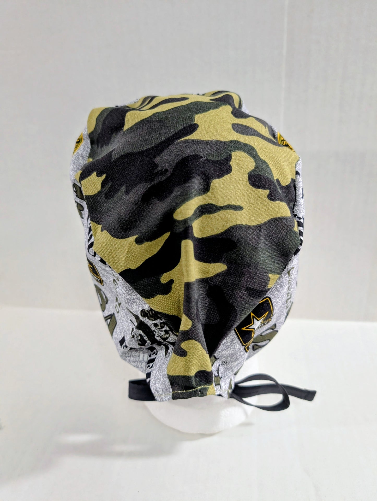 Army, Skull cap, Doo Rag, Scrub Cap, Surgical Hat, Chemo Hat