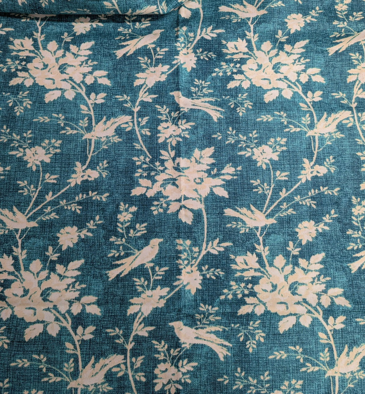 Door Draft Stopper, Cedar Filled, Draft Stopper, Window Draft Stopper, Teal, Birds, Flowers
