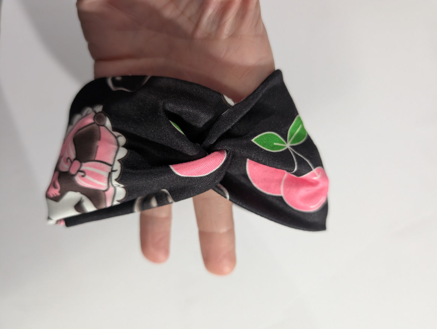 Cherries, kitty, Headbands, Twist Headbands