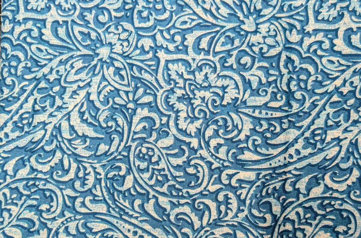 Door Draft Stopper, Cedar Filled, Draft Stopper, Window Draft Stopper, Teal, Flowers, Paisley