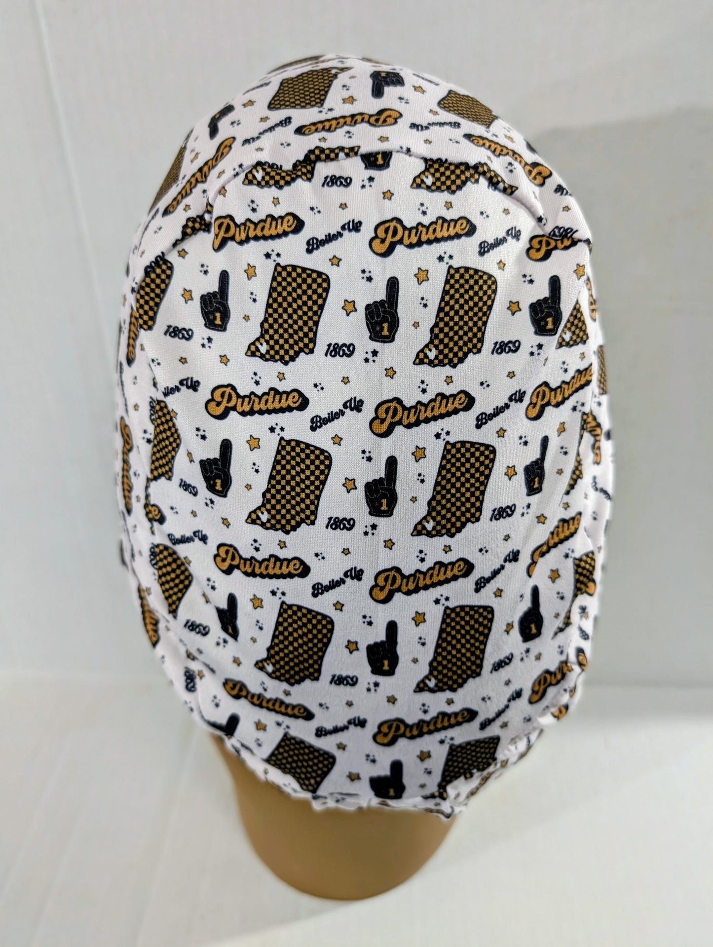 Purdue, Scrub Cap, Surgical Hat, Euro Scrub Cap, European