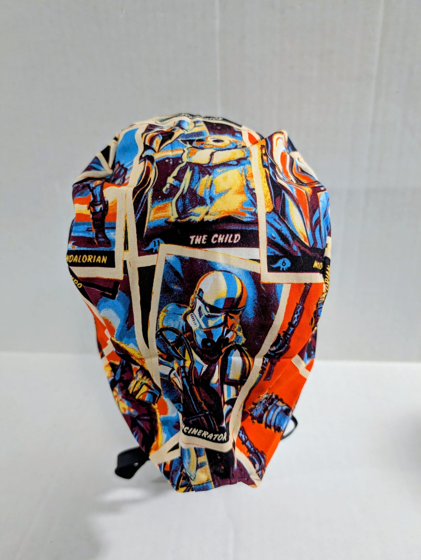 Skull cap, Doo Rag, Scrub Cap, Surgical Hat, Chemo Hat, Mandalorian