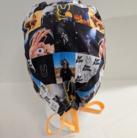 Bunny, Skull cap, Doo Rag, Scrub Cap, Surgical Hat, Chemo Hat