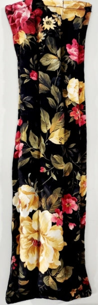 Rice flax seed therapeutic  heating/cooling neck wrap, rice bag, Flowers