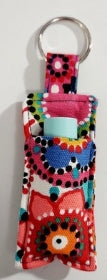 Chapstick Holder, Keychain Lipstick Holder, Lighter Holder, Keychain, Bohemian