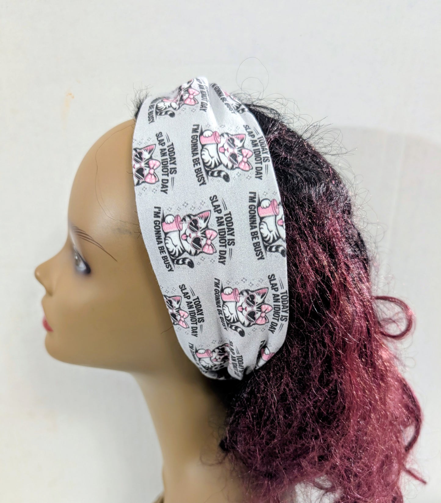 Humor, Cats, Headbands, Twist Headband