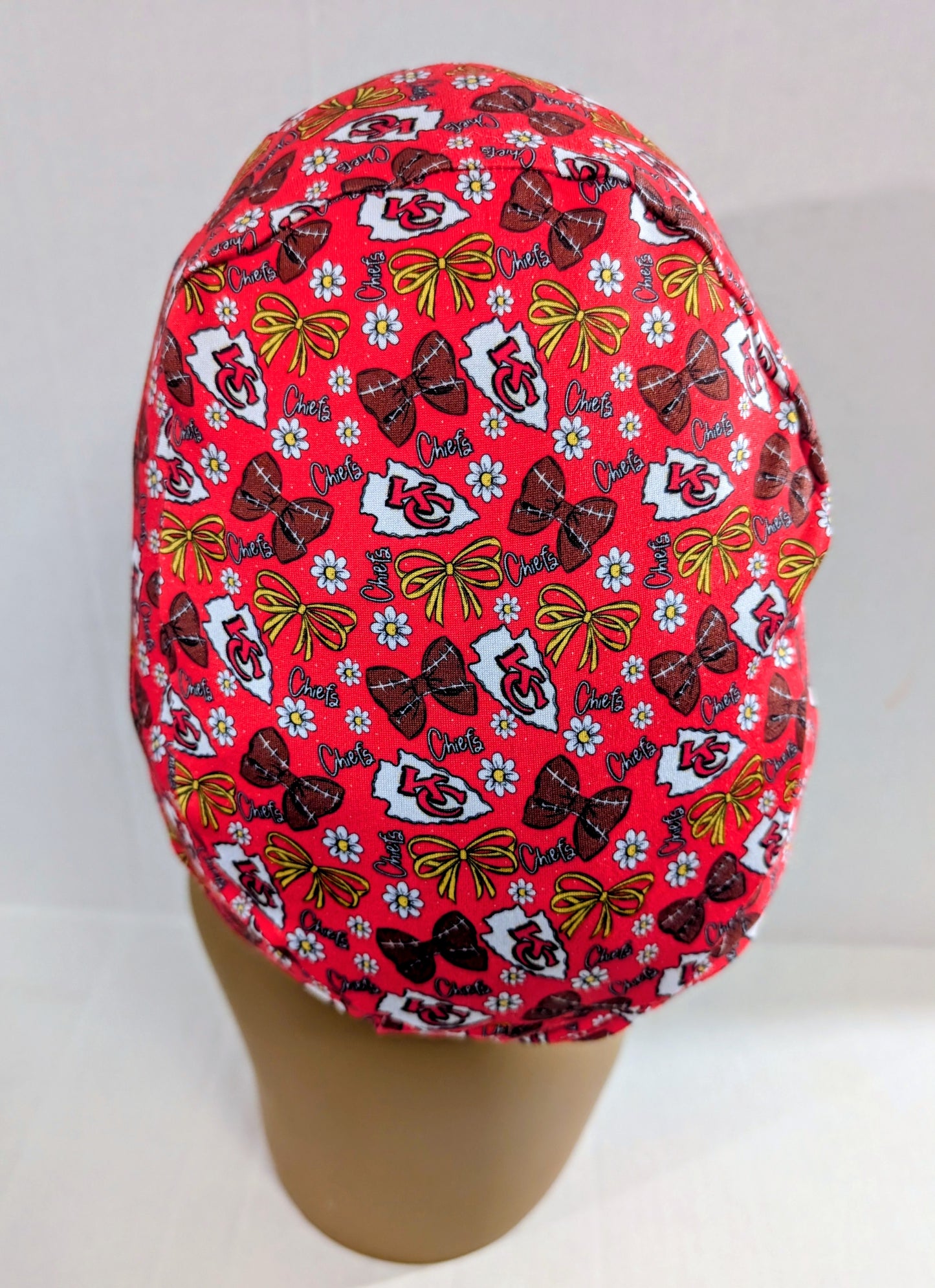 Kansas, European Style Scrub Cap, Scrub Cap, Chemo Hat, Stretchy