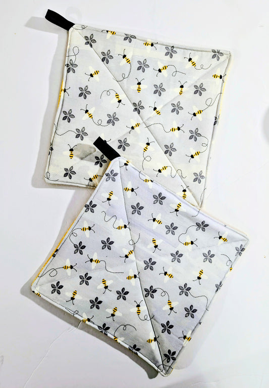 Bees, PotHolder, Oven Mitt