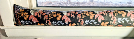 Draft Stopper, Cedar Filled, Draft Stopper, Window Draft Stopper, Foliage