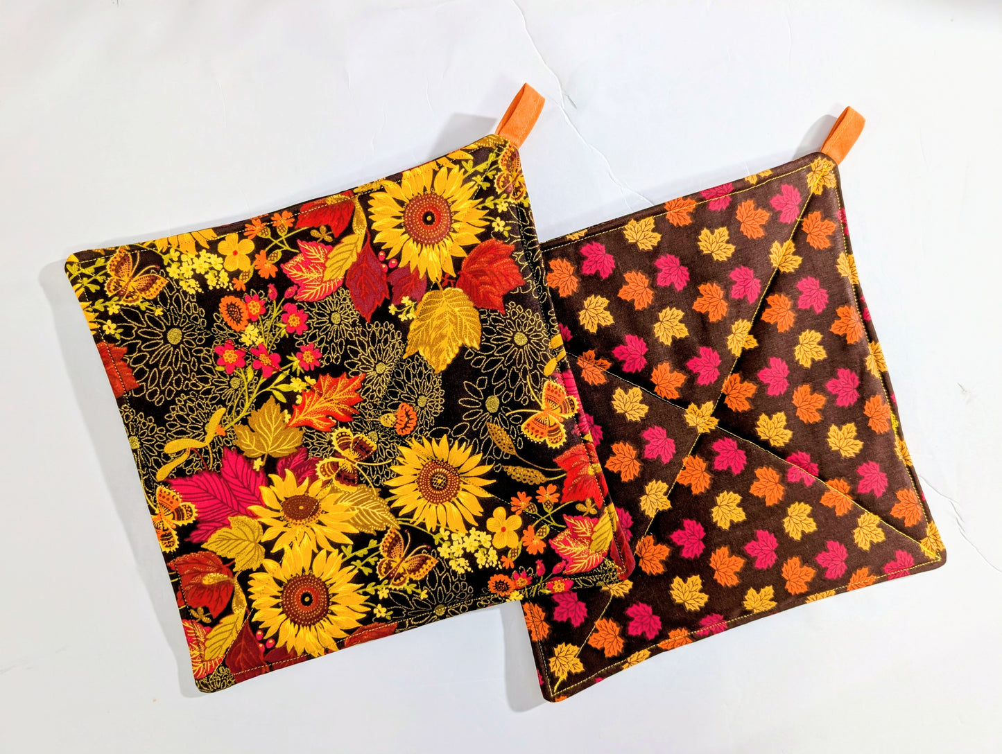 Fall, Sunflower, PotHolder, Oven Mitt