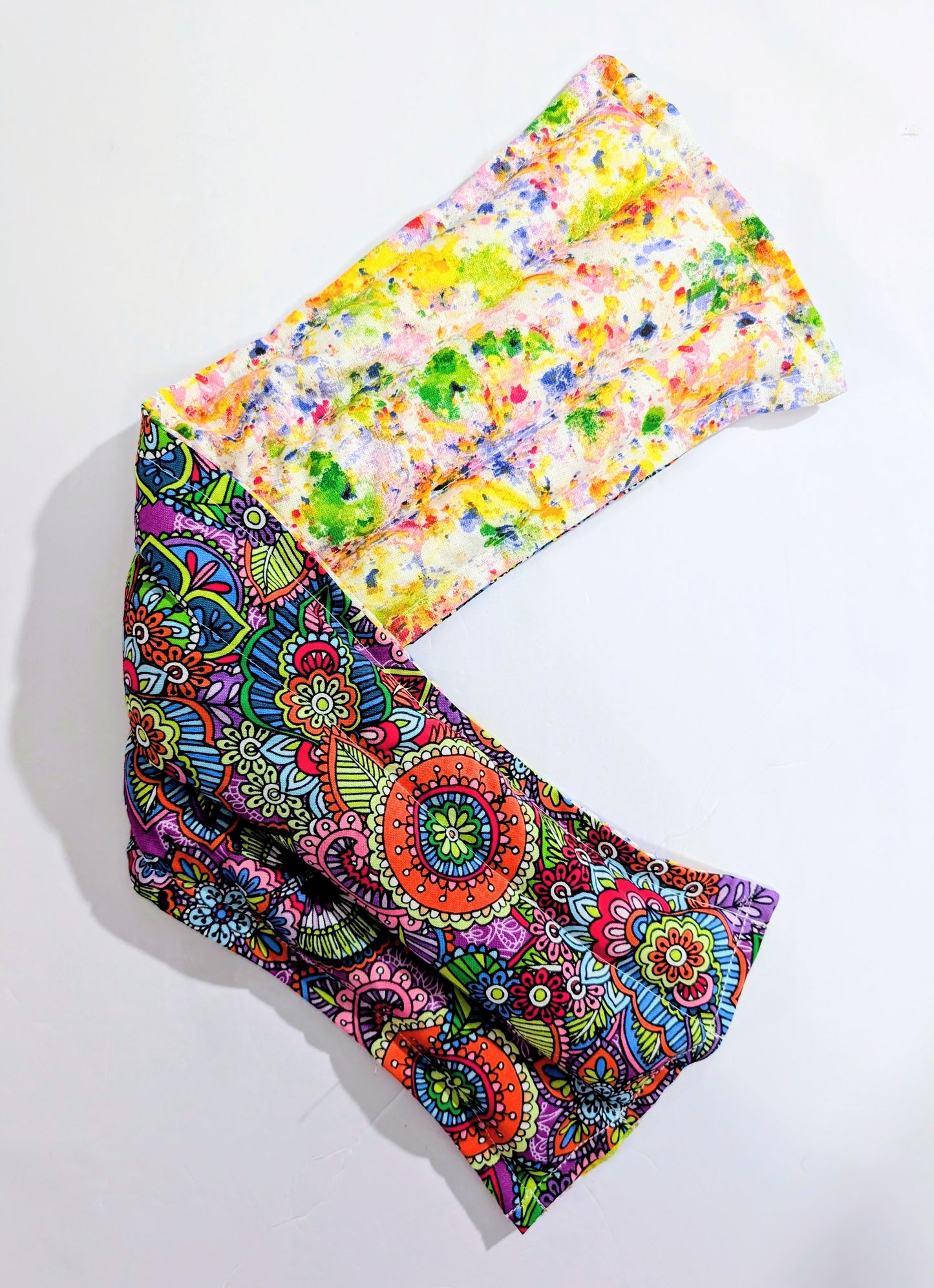 Rice therapeutic heating/cooling pad, rice bag, Heat/Cold Pack, Bohemian