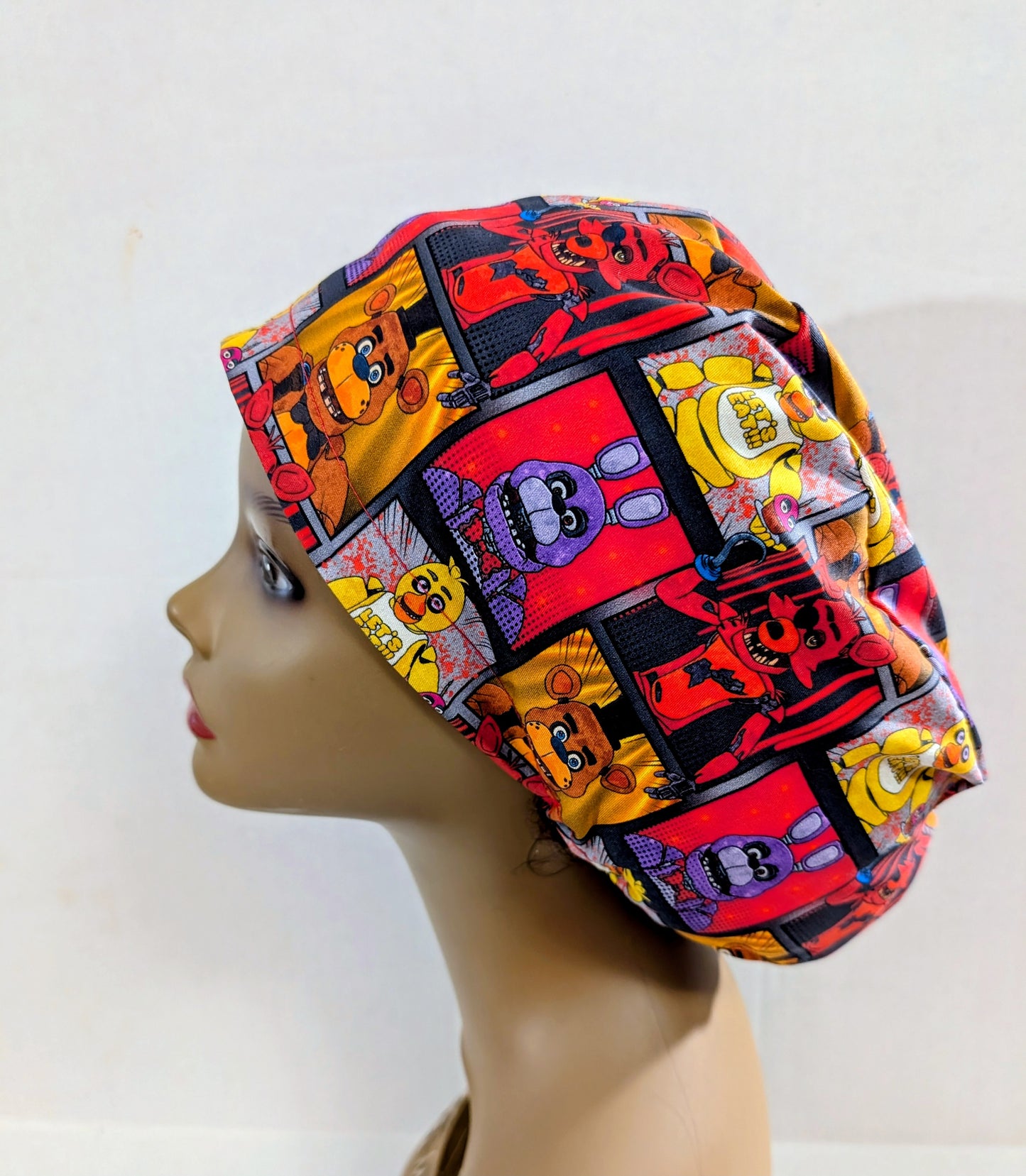 Scrub Cap, Surgical Hat, Euro Style Scrub Cap, Freddy