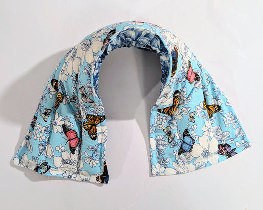 Rice flax seed therapeutic  heating/cooling, rice bag, Butterflies, Flowers