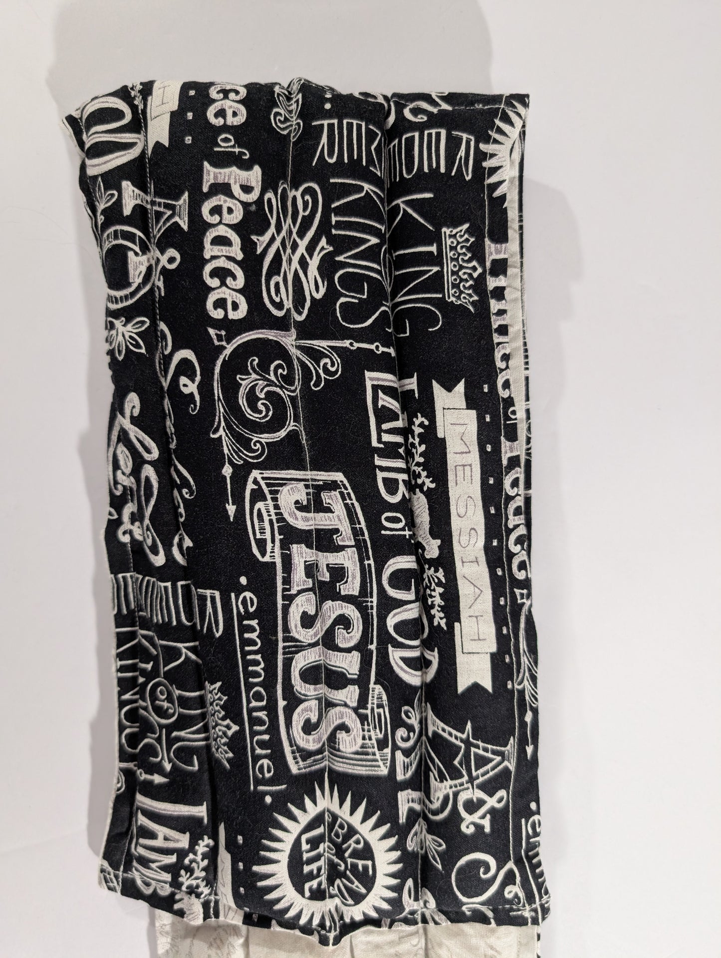Rice flax seed therapeutic  heating/cooling neck wrap, rice bag, Religious, Faith