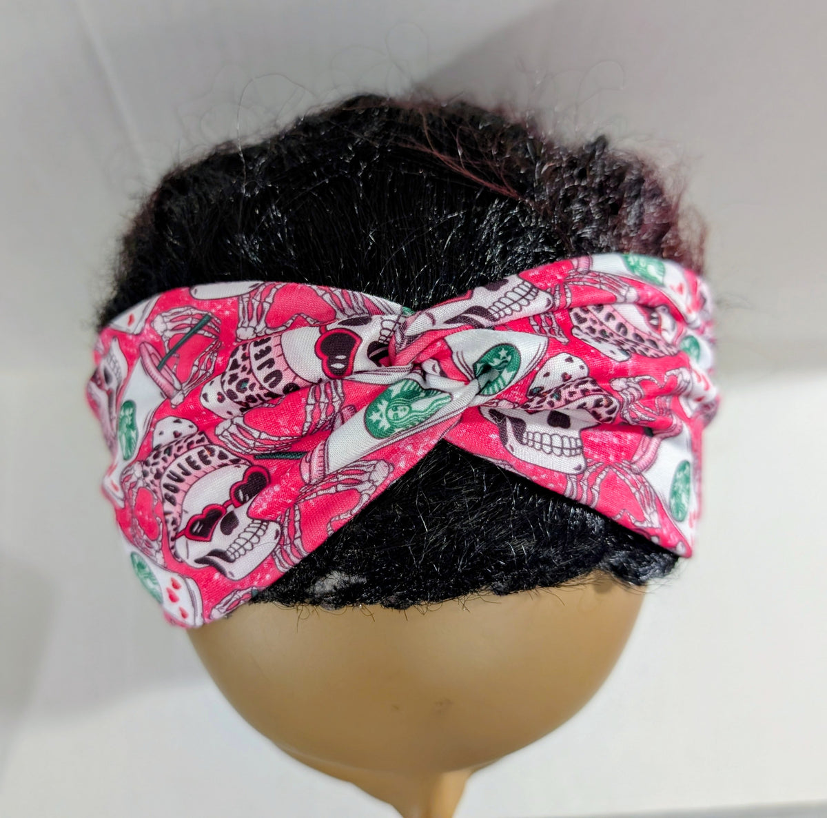 Coffee, Skulls, Headbands, Twist Headband