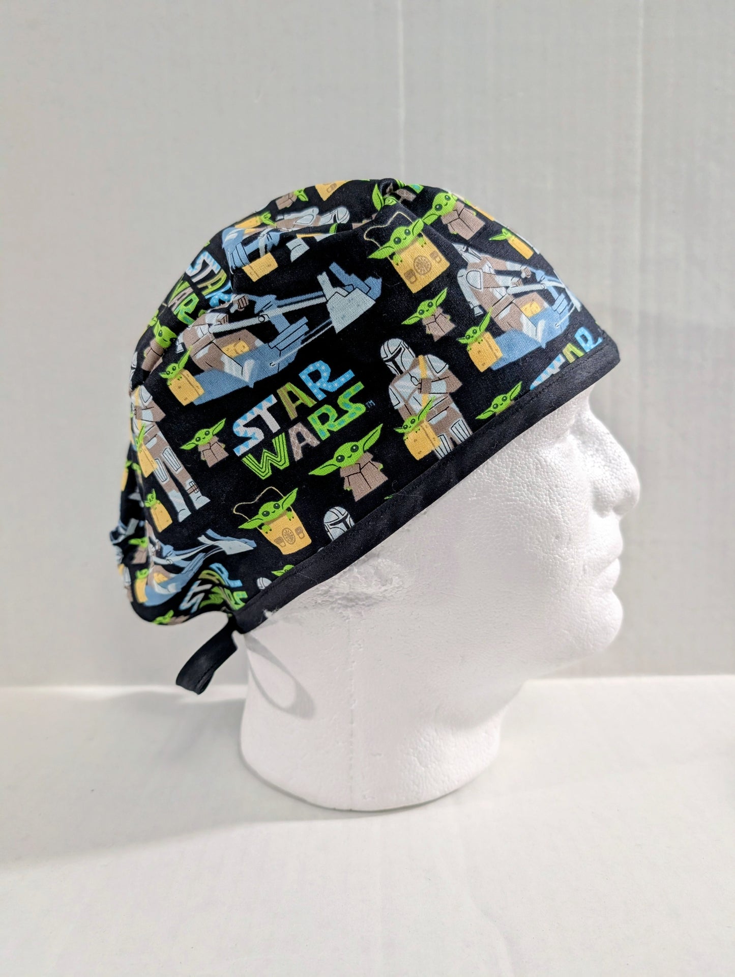 Skull cap, Doo Rag, Scrub Cap, Surgical Hat, Chemo Hat, Manda, Star Wars