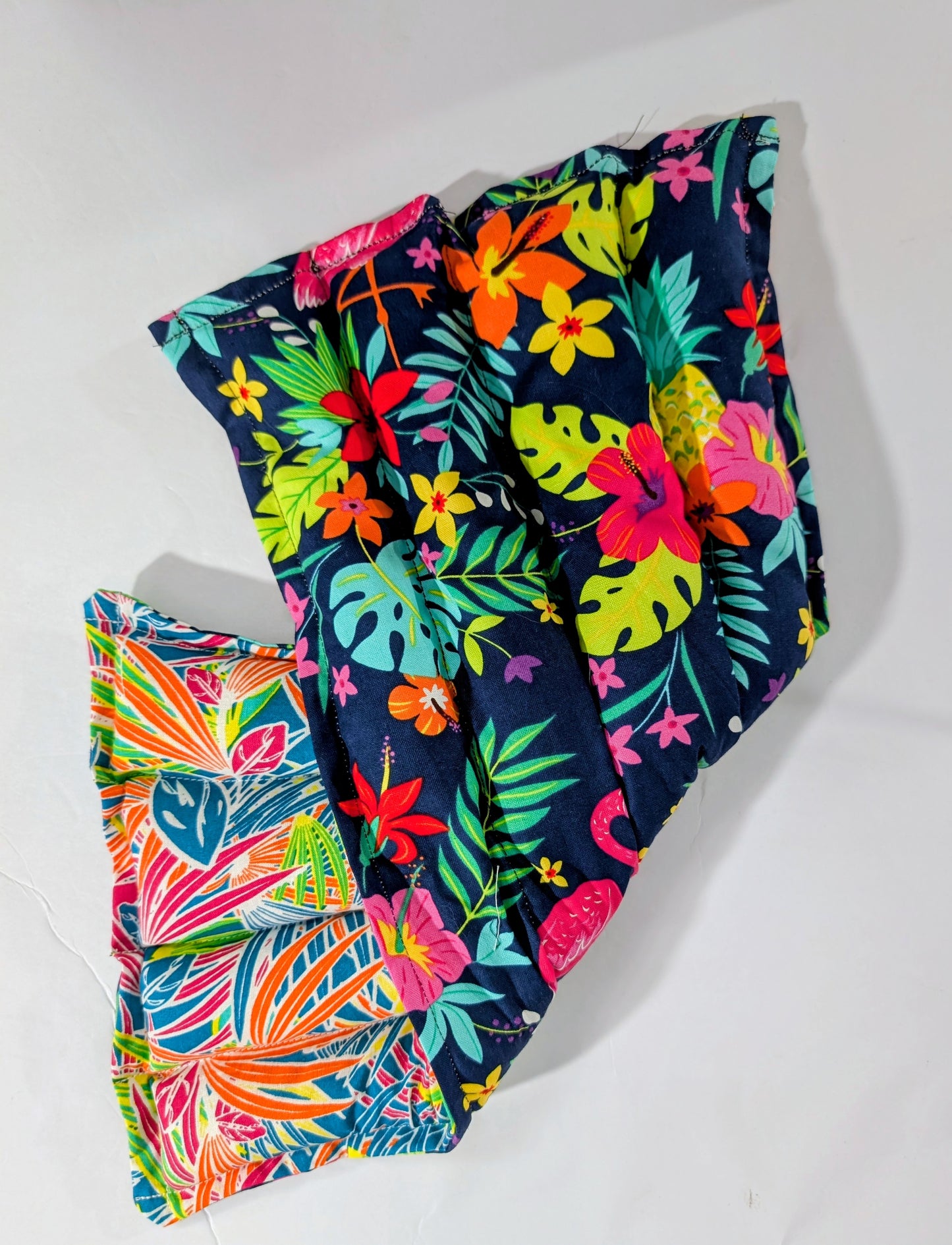 Rice flax seed therapeutic  heating/cooling Body Pad, rice bag, Tropical