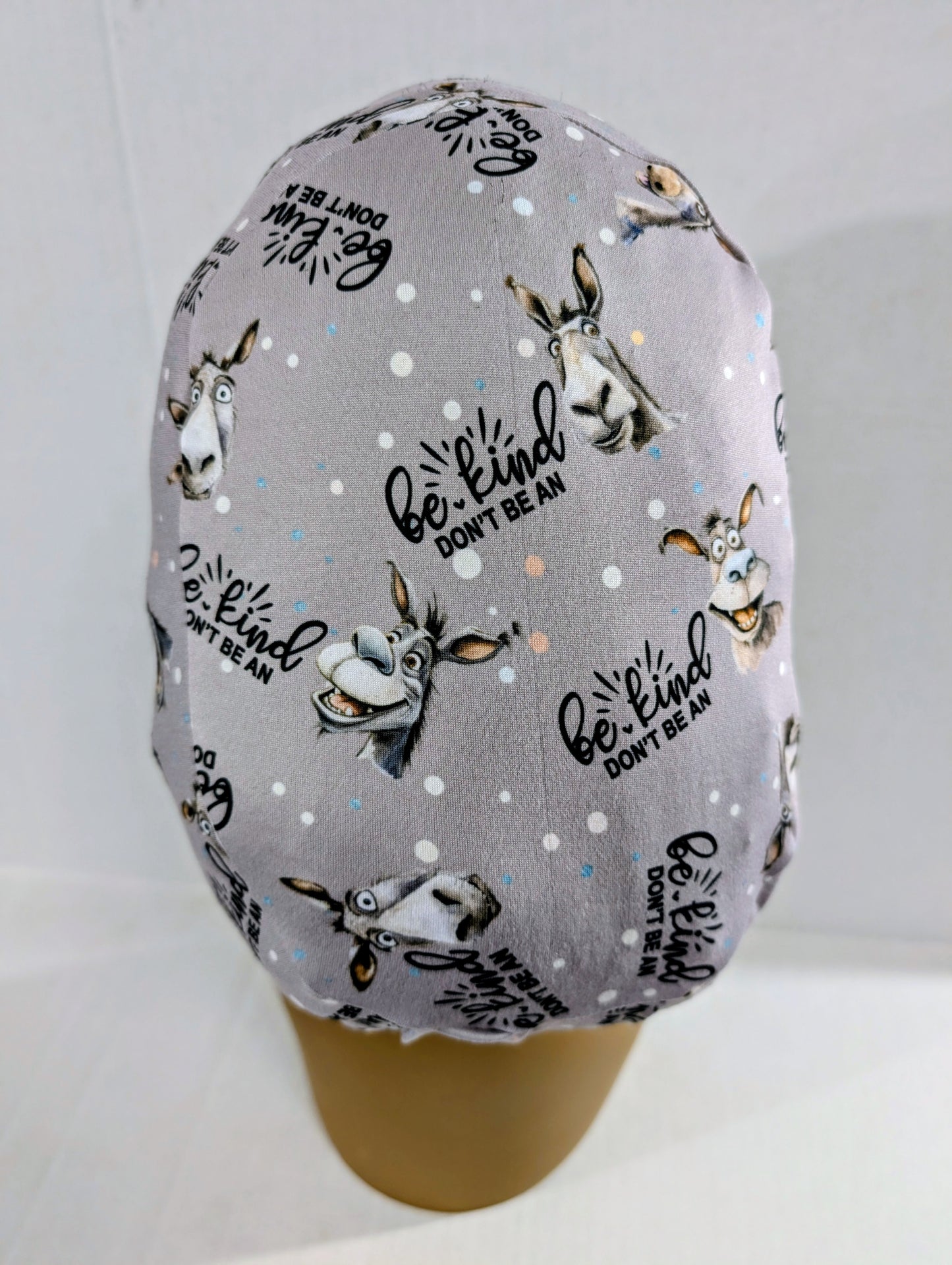 Donkey, Scrub Cap, Surgical Hat, Euro Scrub Cap, European, Chemo Hat