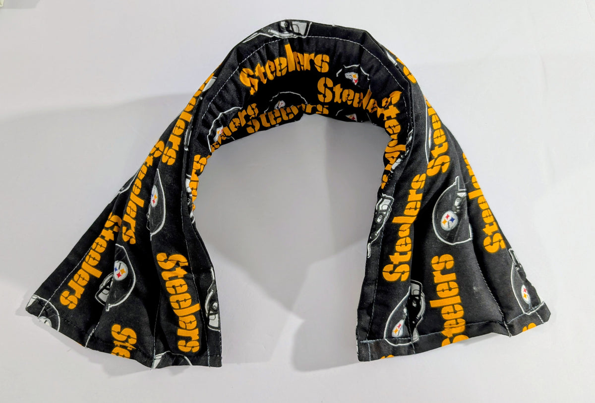 Therapeutic Heating Cooling Rice Bag, Self Care, Heat Pad, Cold Pack, Rice Bag, Steelers