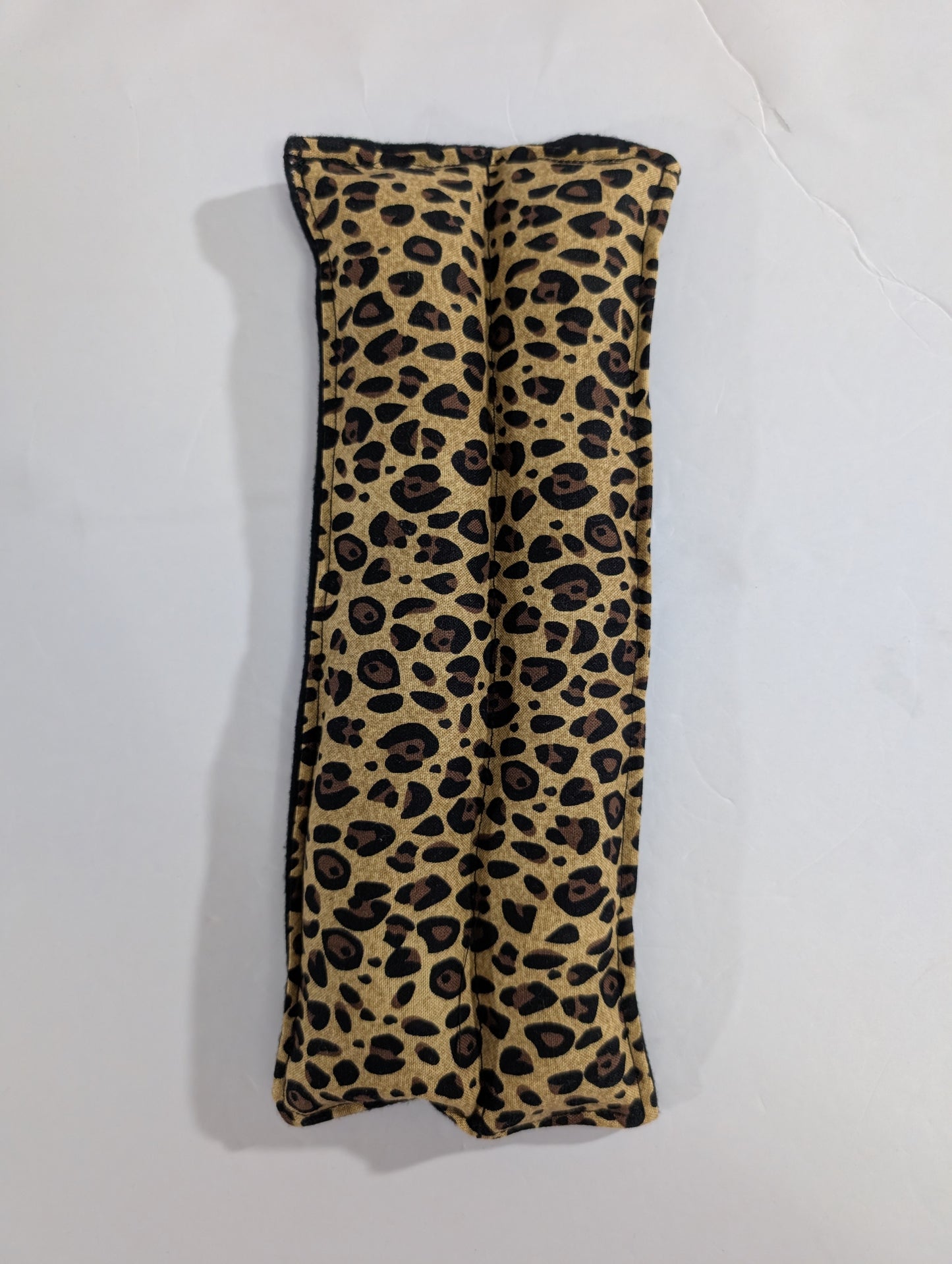 Rice therapeutic heating/cooling pad, rice bag, Heat/Cold Pack, Eye Bag, Red, Leopard Print