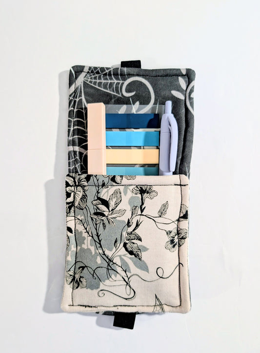 Annotation Bookmark Kit, Journaling, Gothic, Spider, Spider Webs