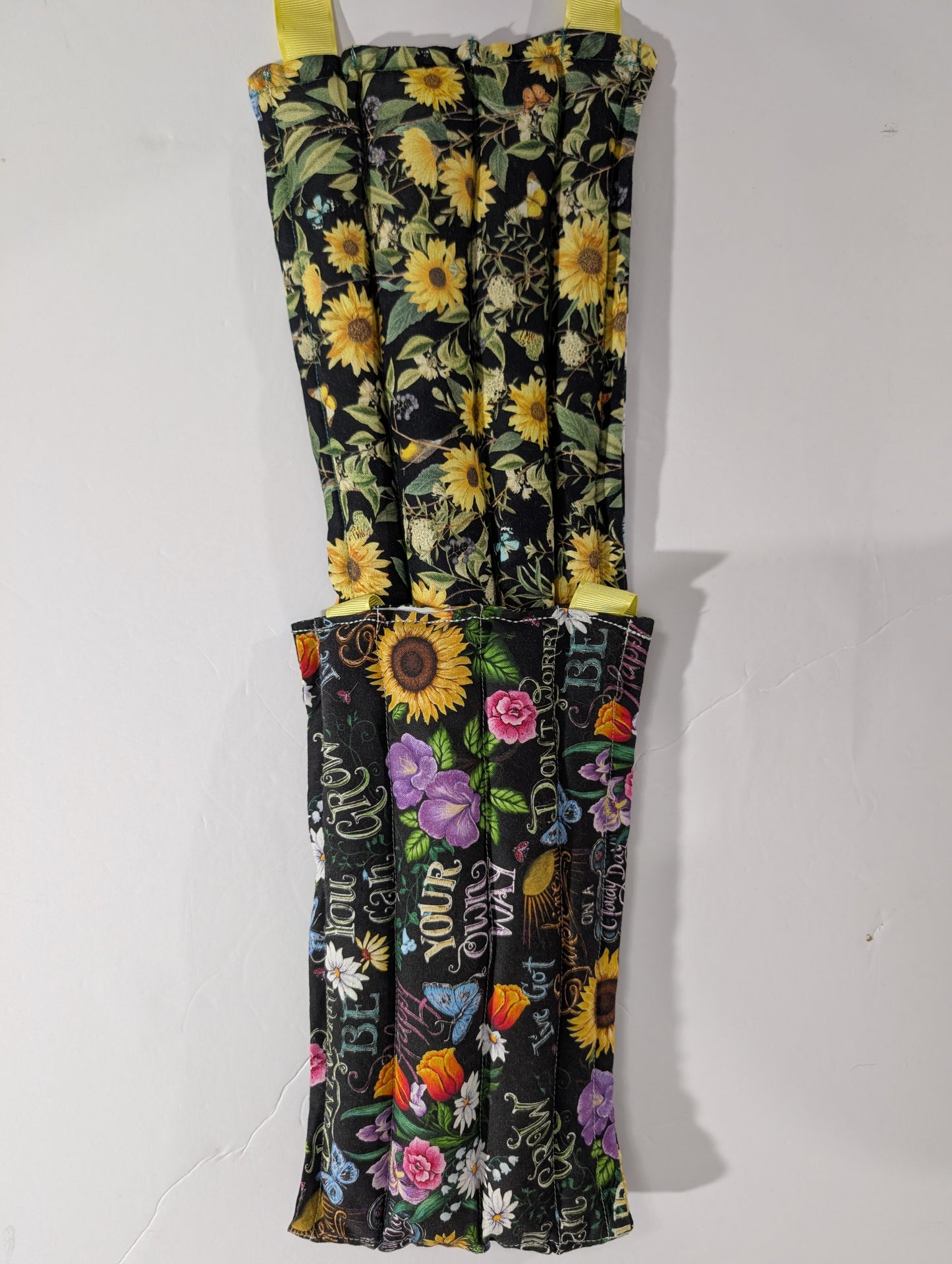 Rice flax seed therapeutic  heating/cooling neck wrap, rice bag, Flowers, RTS