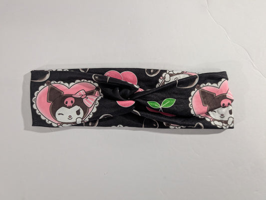 Cherries, kitty, Headbands, Twist Headbands