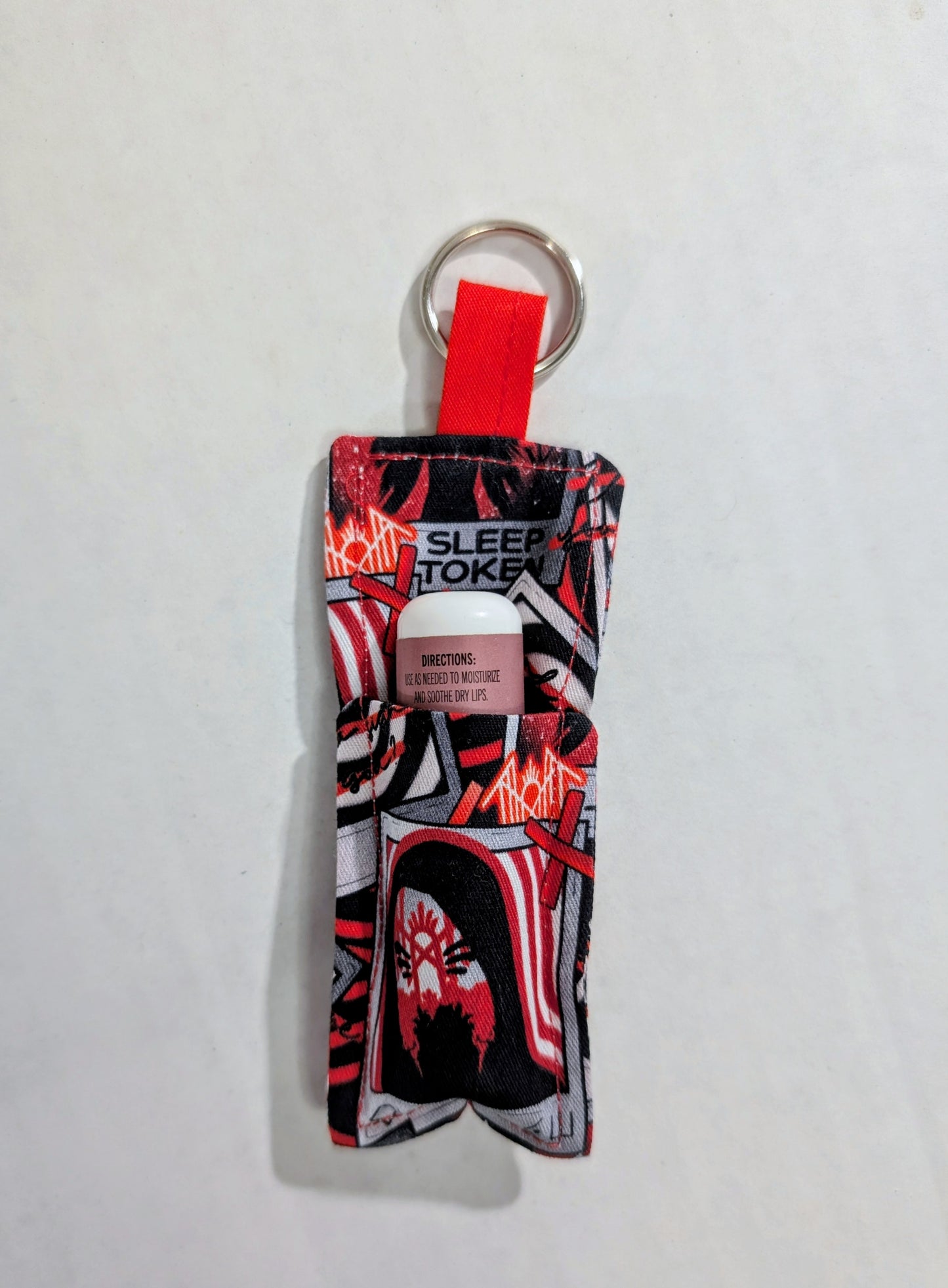Chapstick Holder, Keychain Lipstick Holder, Lighter Holder, Keychain, Sleep