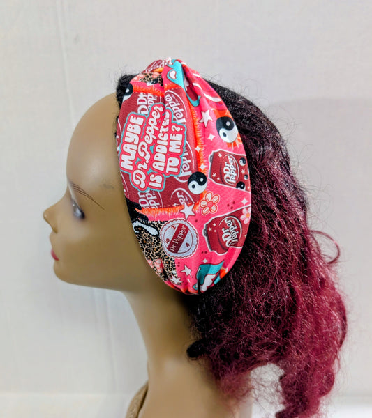 De. Pepper, Headbands, Twist Headband