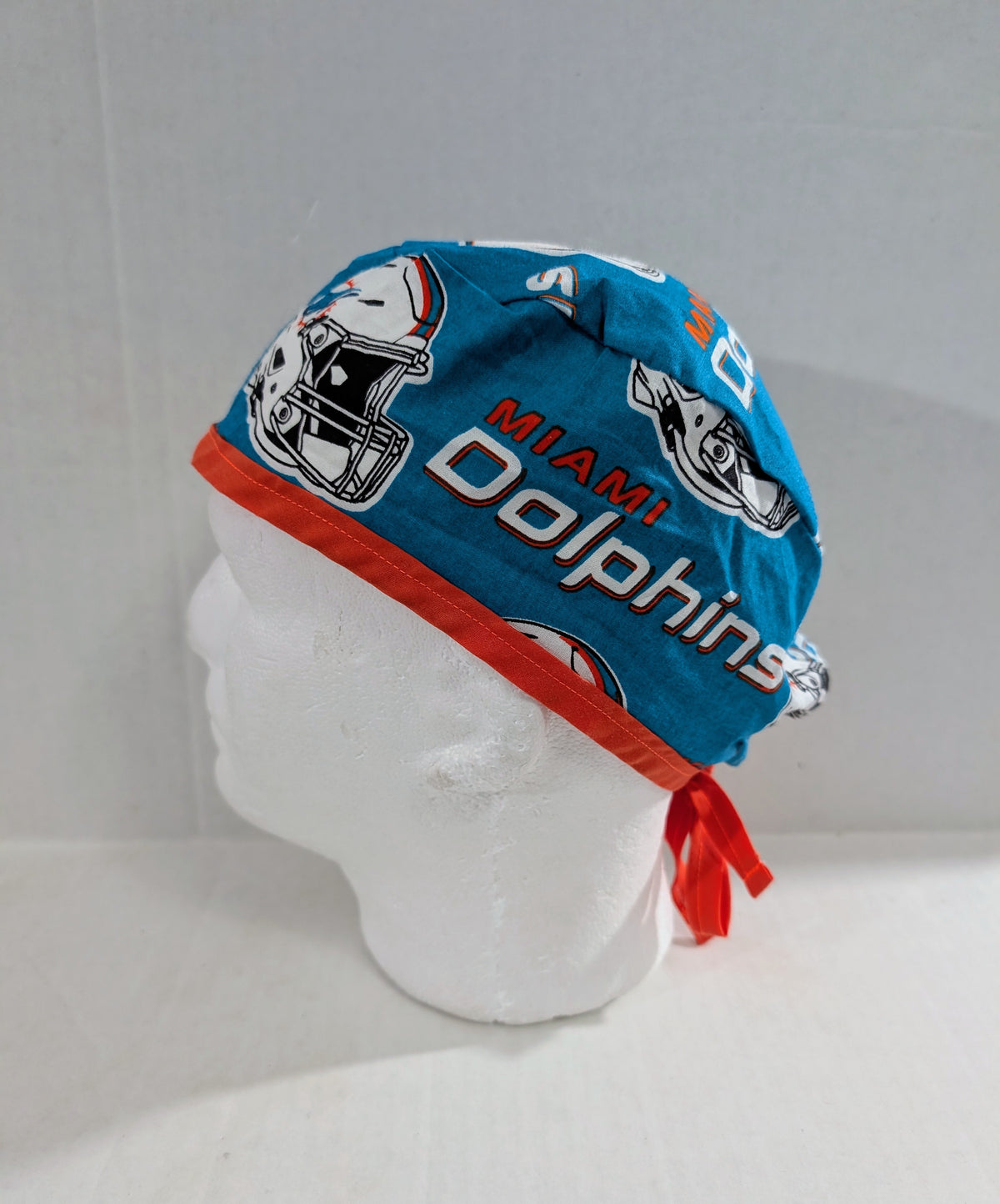 Miami, Skull cap, Doo Rag, Scrub Cap, Surgical Hat, Chemo Hat