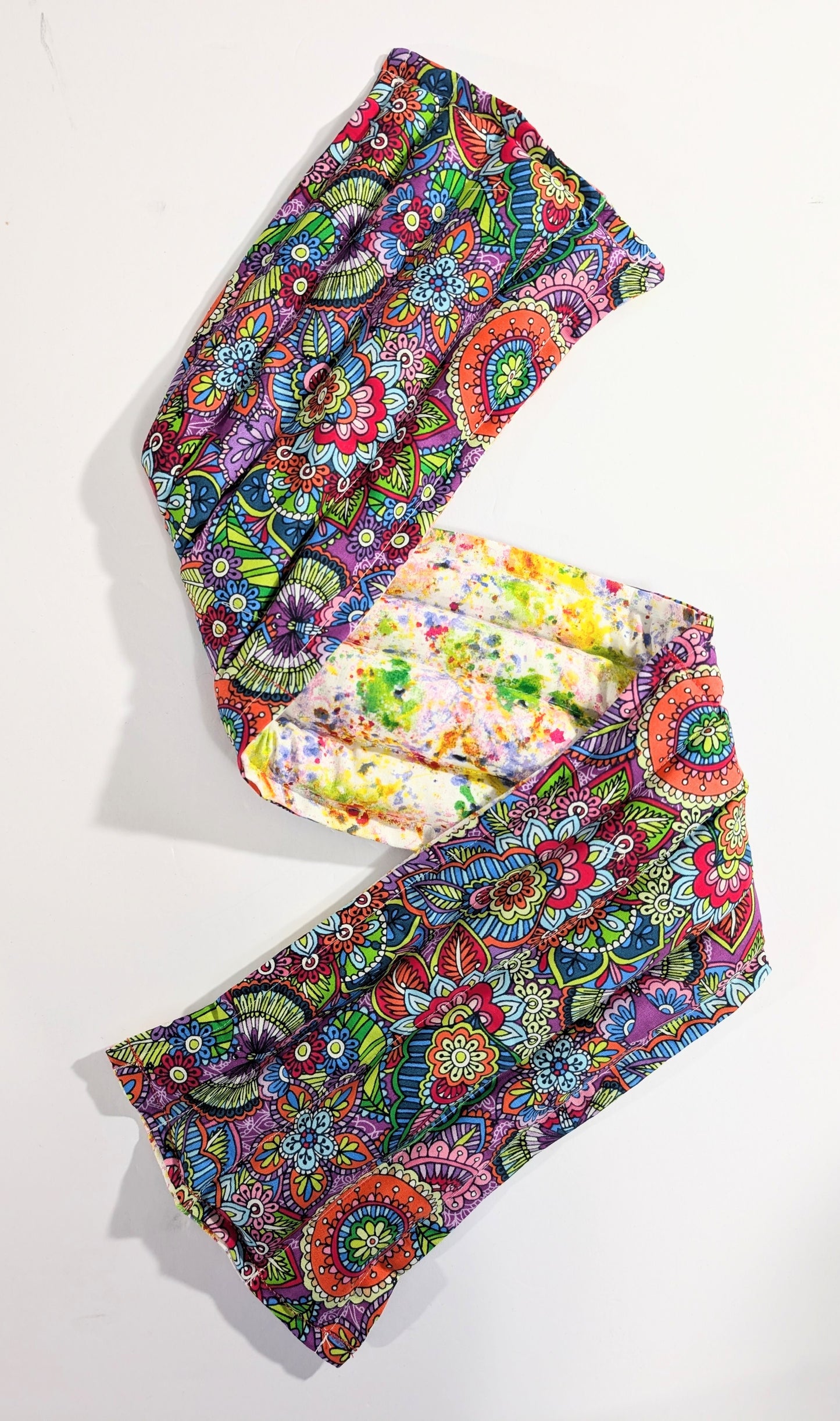 Rice therapeutic heating/cooling pad, rice bag, Heat/Cold Pack, Bohemian