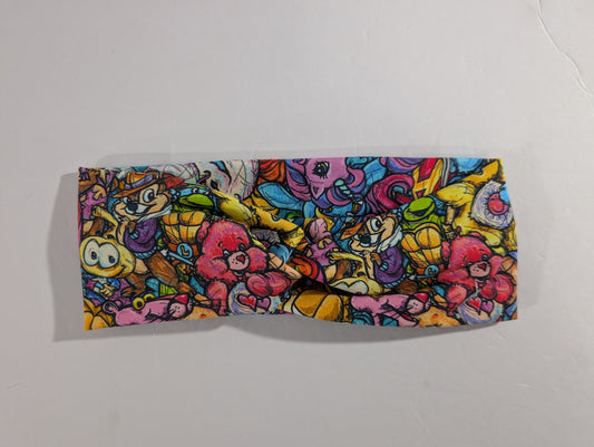 Cartoon Mashup, Headbands, Twist Headbands