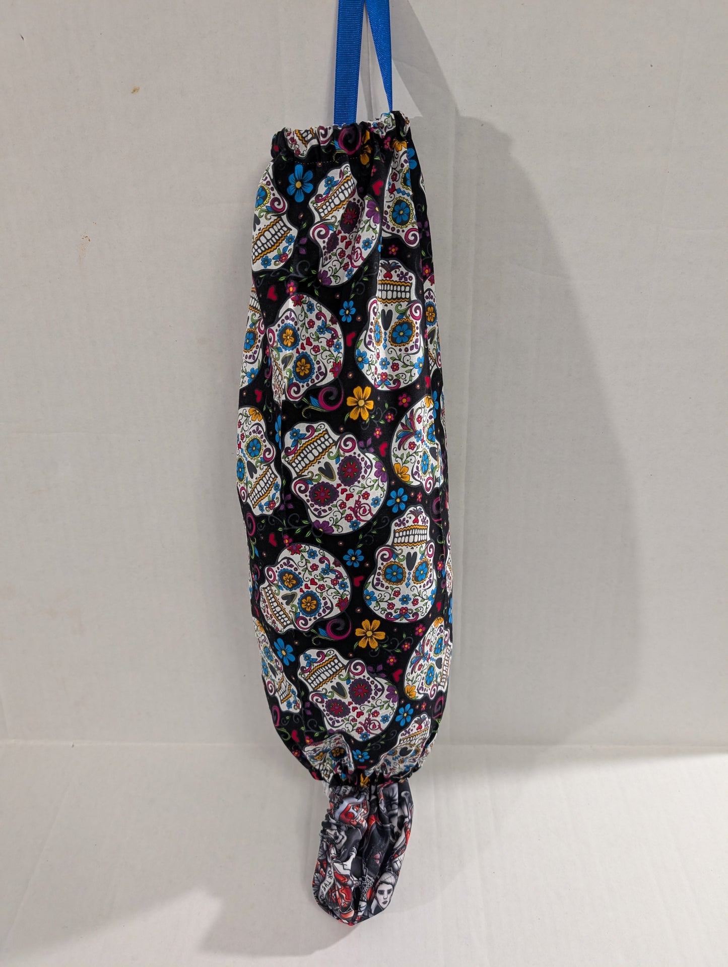 Plastic Bag Holder, Scrub Cap Holder, Rag Holder, Sugar Skulls