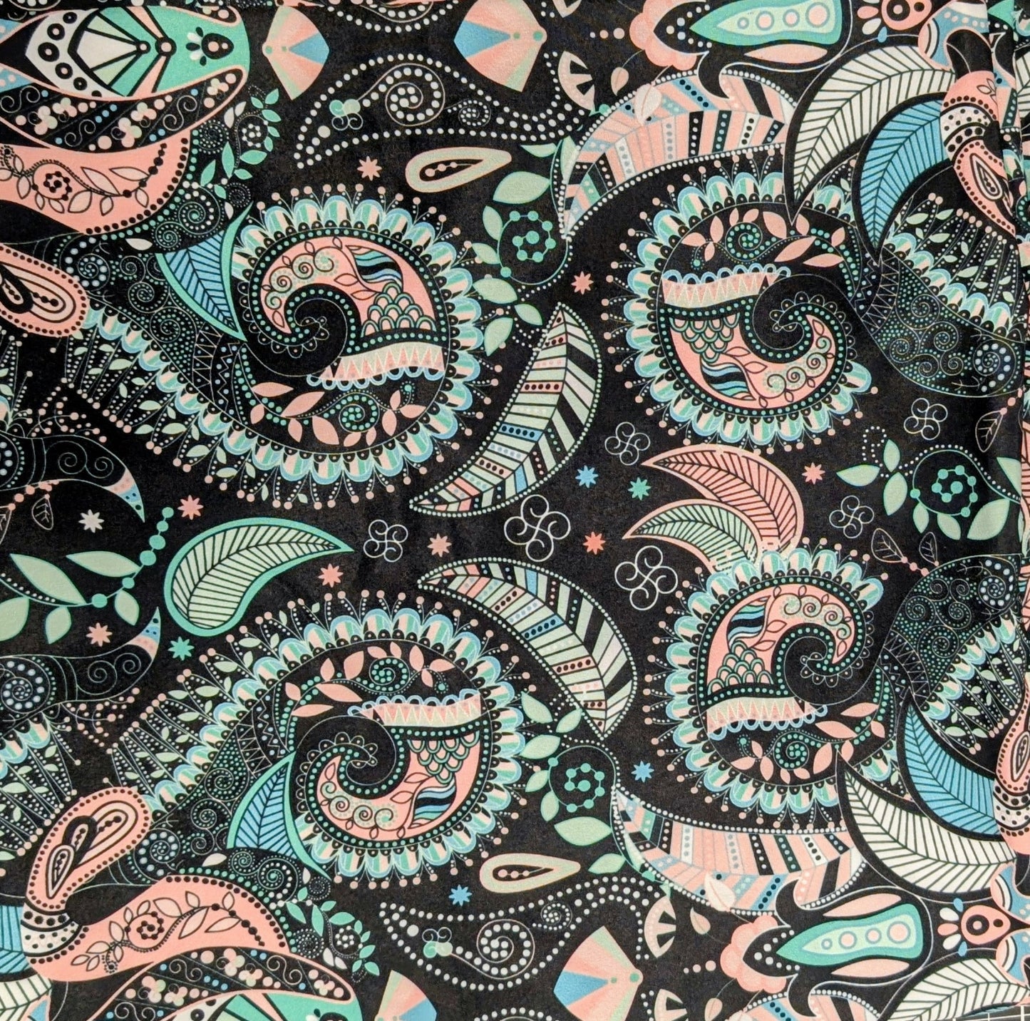 Door Draft Stopper, Cedar Filled, Draft Stopper, Window Draft Stopper, Paisley, Dark Green