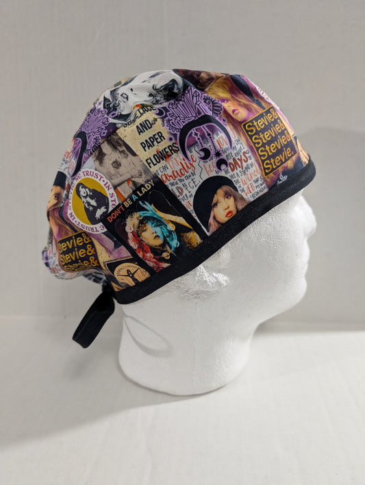 Stevie, Skull cap, Doo Rag, Scrub Cap, Surgical Hat, Chemo Hat