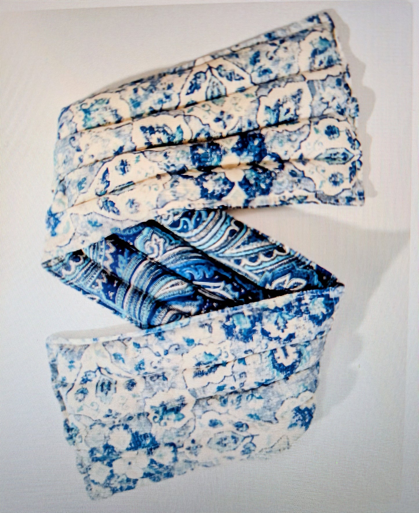Rice flax seed therapeutic  heating/cooling neck wrap, rice bag, Paisley