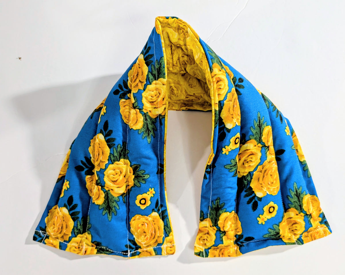 Therapeutic Heating Cooling Rice Bag, Self Care, Heat Pad, Cold Pack, Rice Bag, Roses