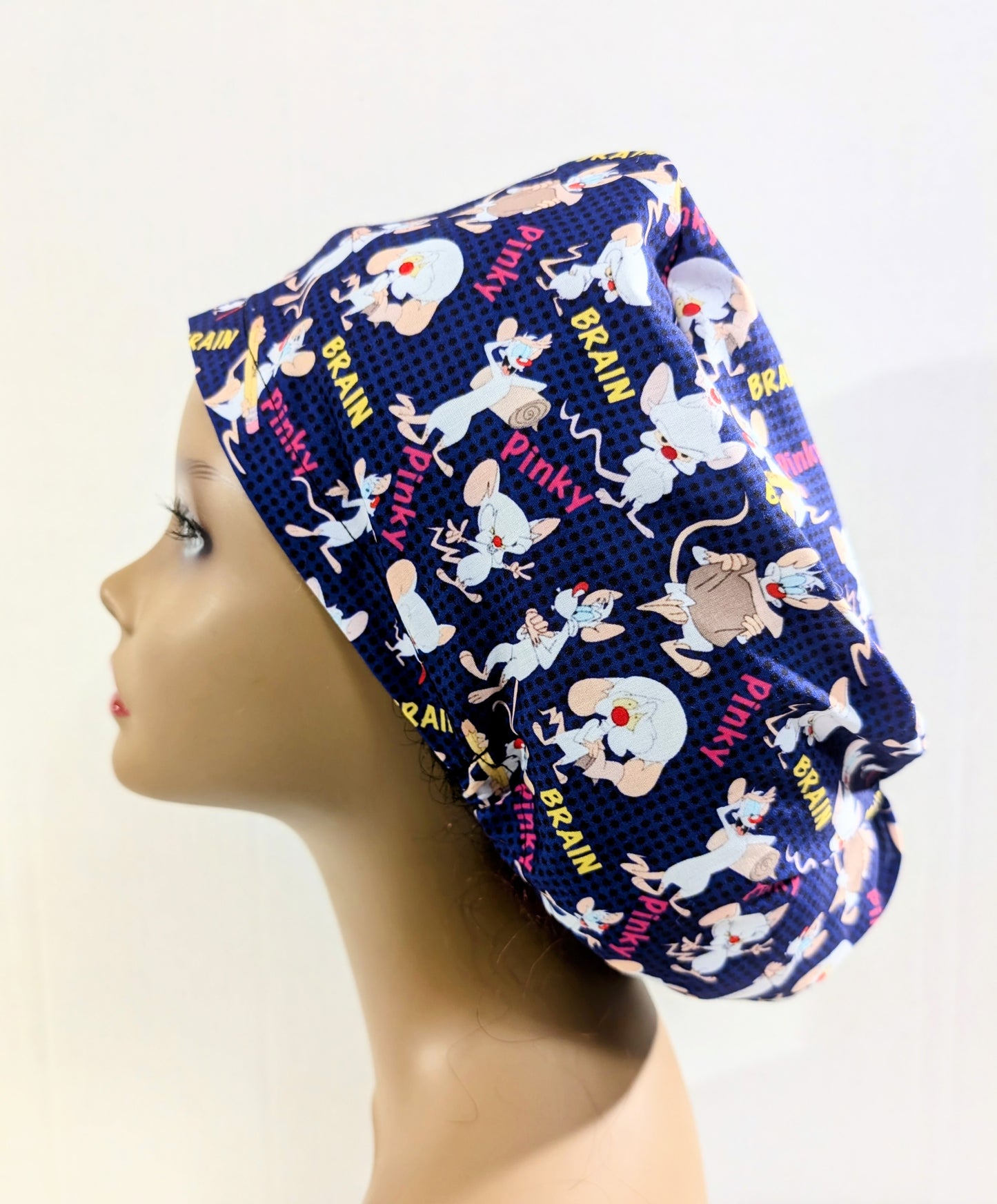 Scrub Cap, Surgical Hat, Euro Scrub Cap, European, Pinky