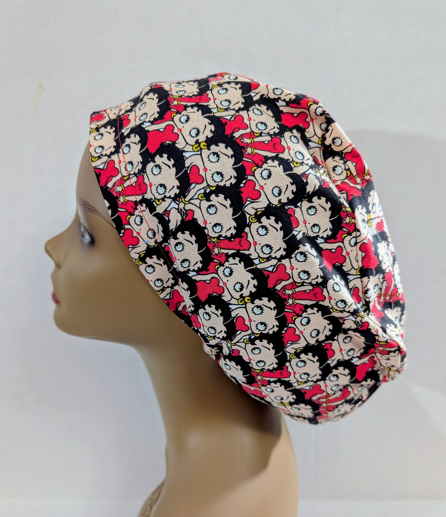 Scrub Cap, Surgical Hat, Euro Style Scrub Cap, Betty
