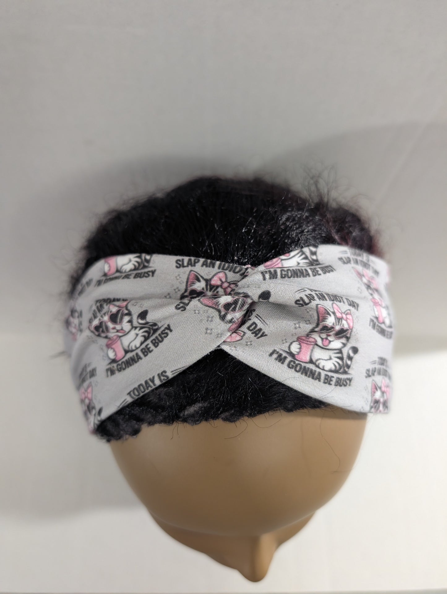 Humor, Cats, Headbands, Twist Headband