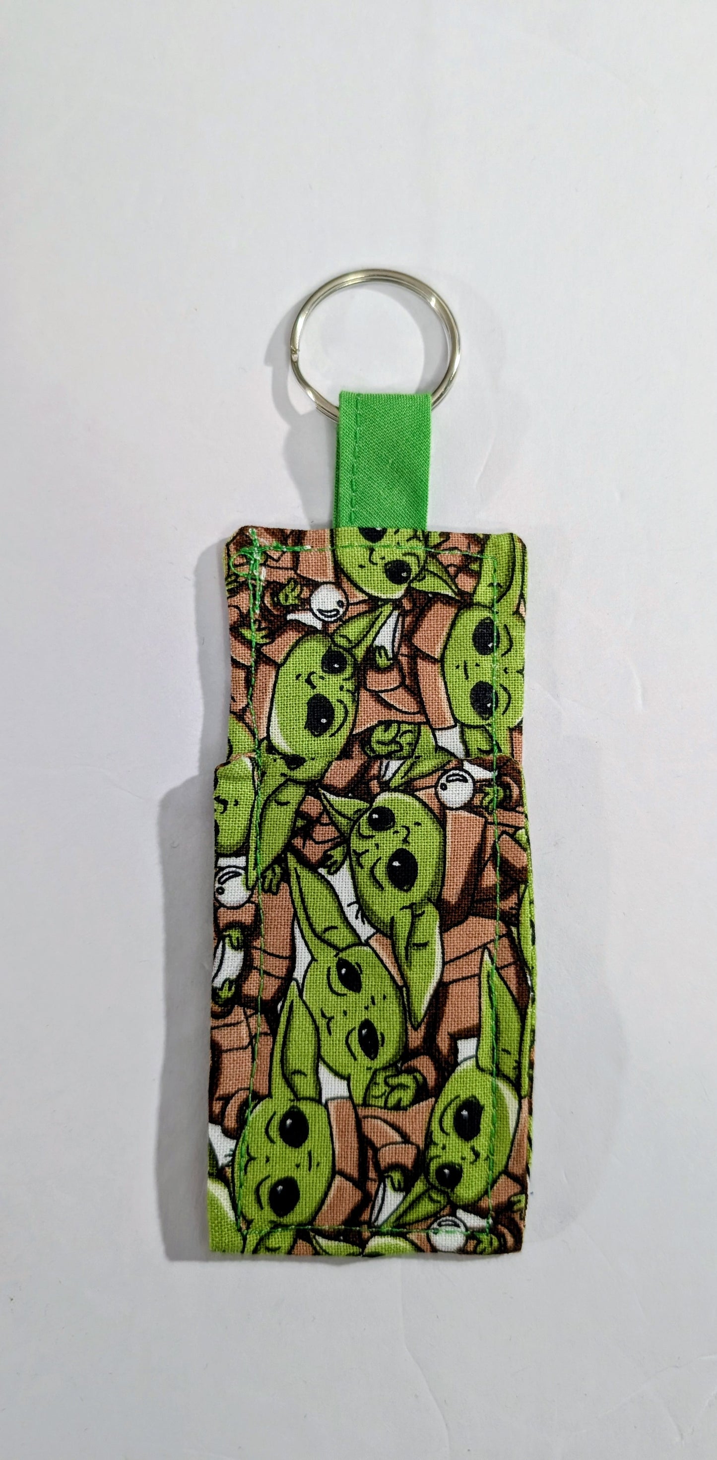 Chapstick Holder, Keychain Lipstick Holder, Lighter Holder, Keychain, Grogu