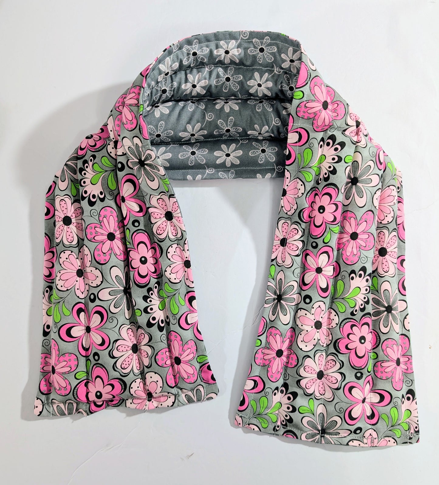 Rice therapeutic heating/cooling wrap, Rice Bag, Heat Pad, Cold Pack, Flowers