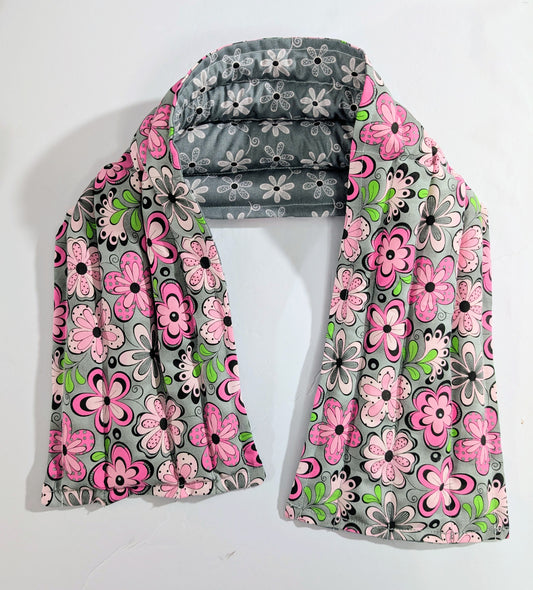 Rice therapeutic heating/cooling wrap, Rice Bag, Heat Pad, Cold Pack, Flowers