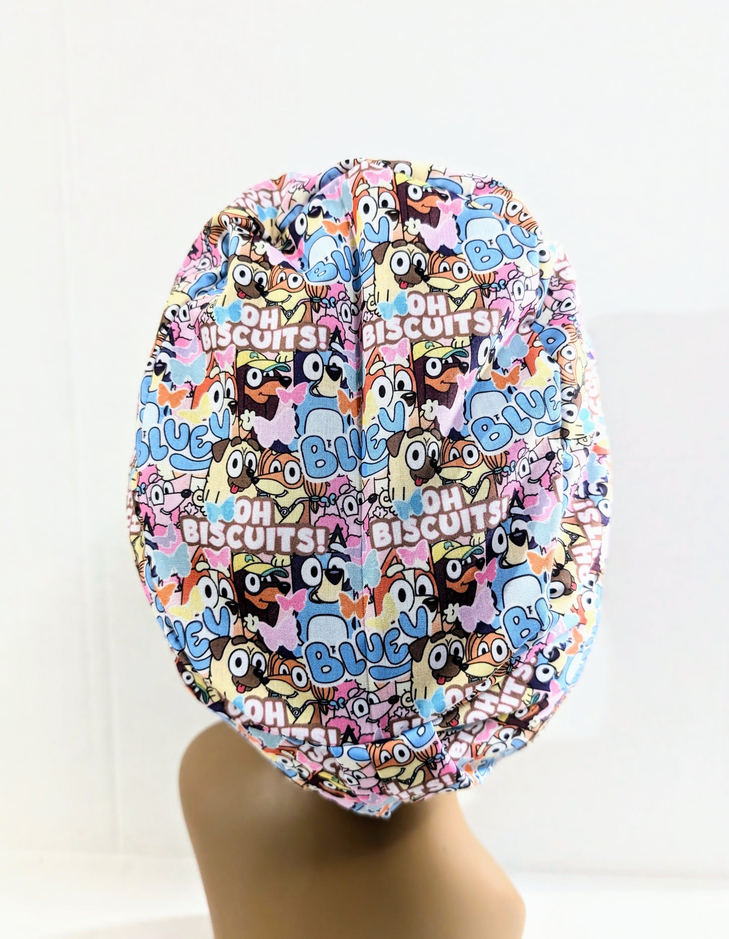 Scrub Cap, Surgical Hat, Euro Style Scrub Cap, Dogs