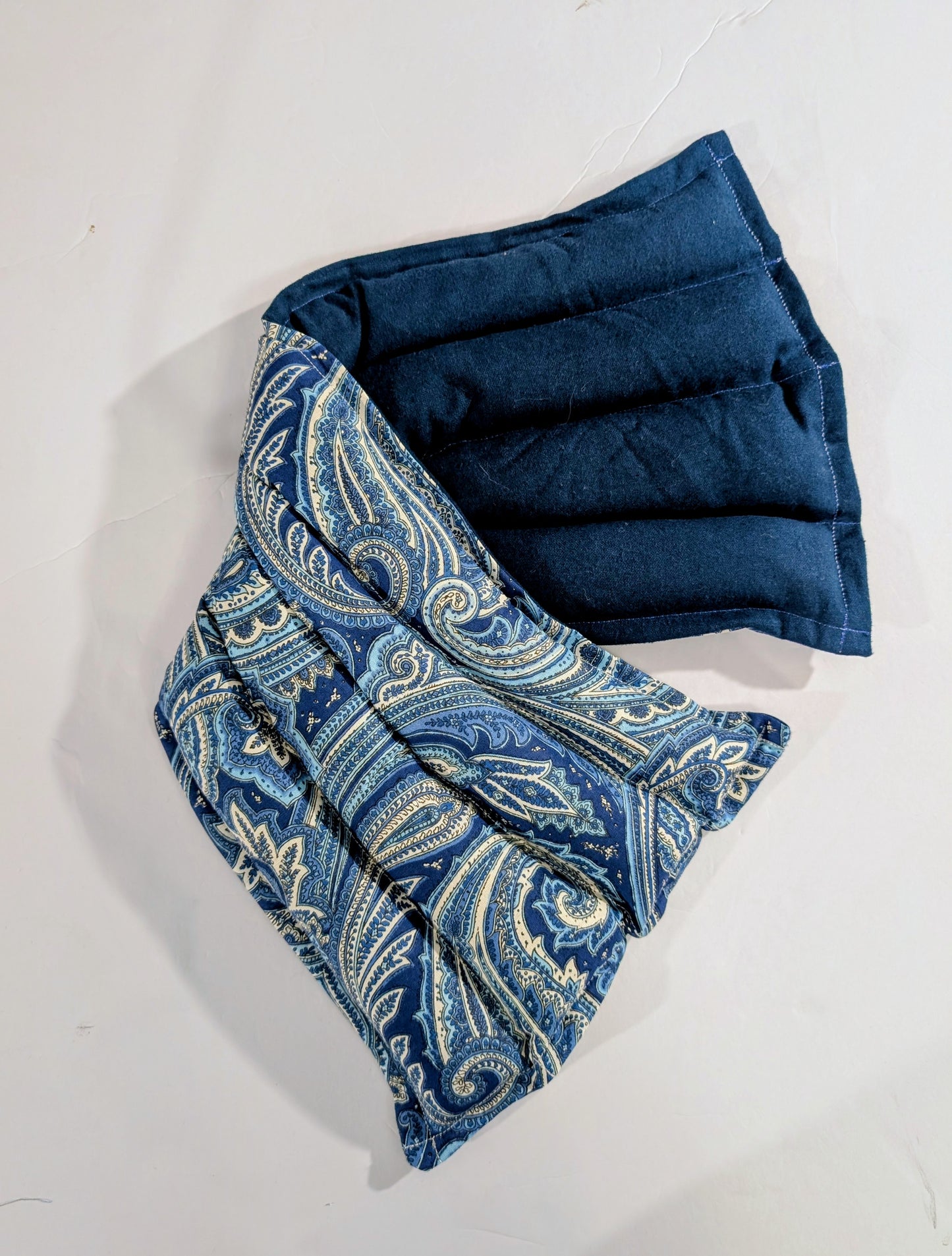 Rice therapeutic heating/cooling pad, rice bag, Heat/Cold Pack, Eye Bag, Paisley