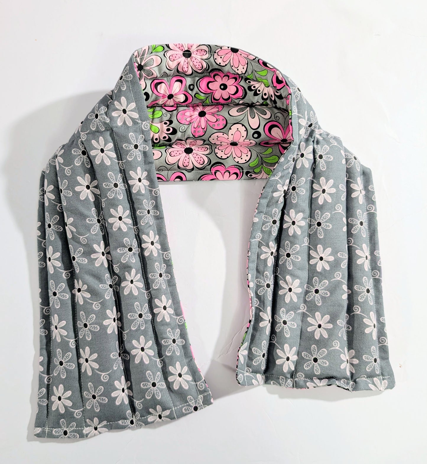 Rice therapeutic heating/cooling wrap, Rice Bag, Heat Pad, Cold Pack, Flowers