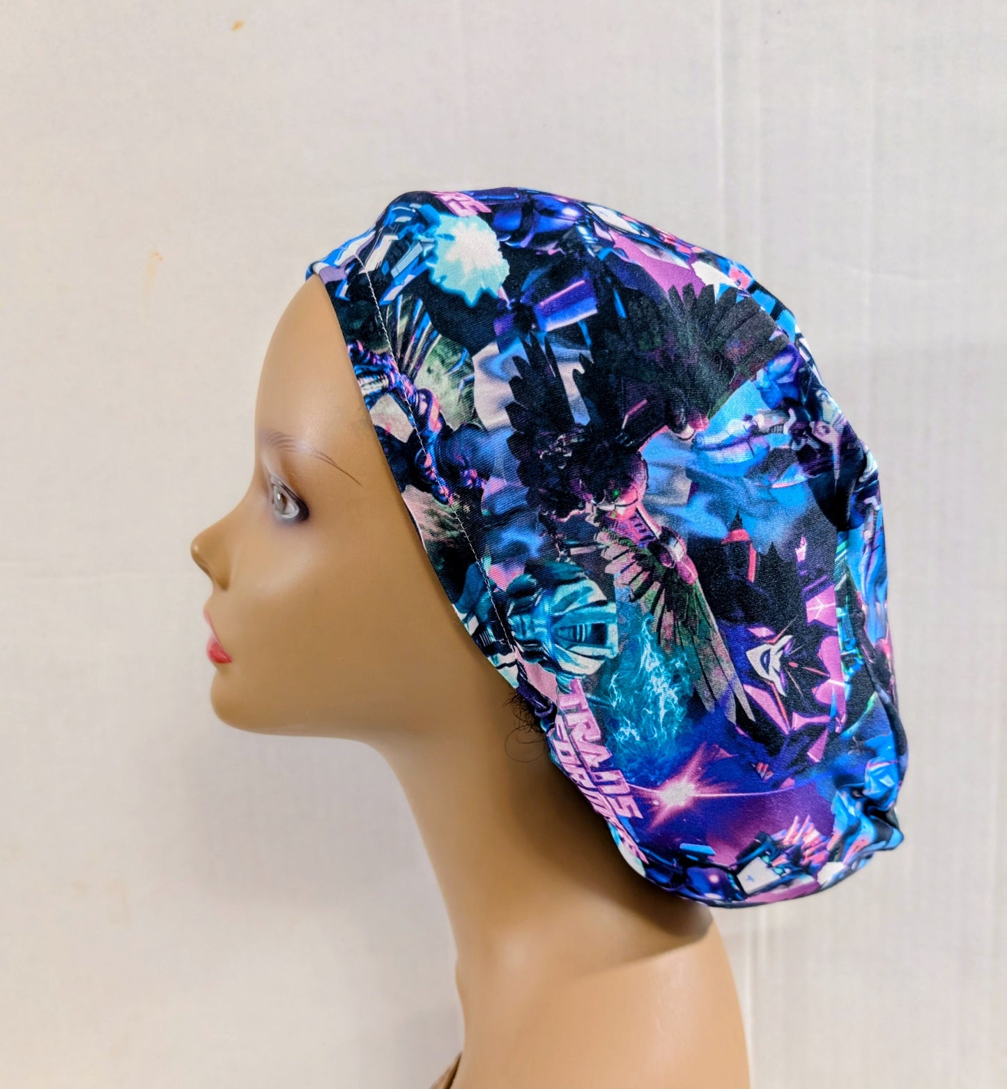 Scrub Cap, Surgical Hat, Euro Style Scrub Cap, Chemo Hat, Transformers